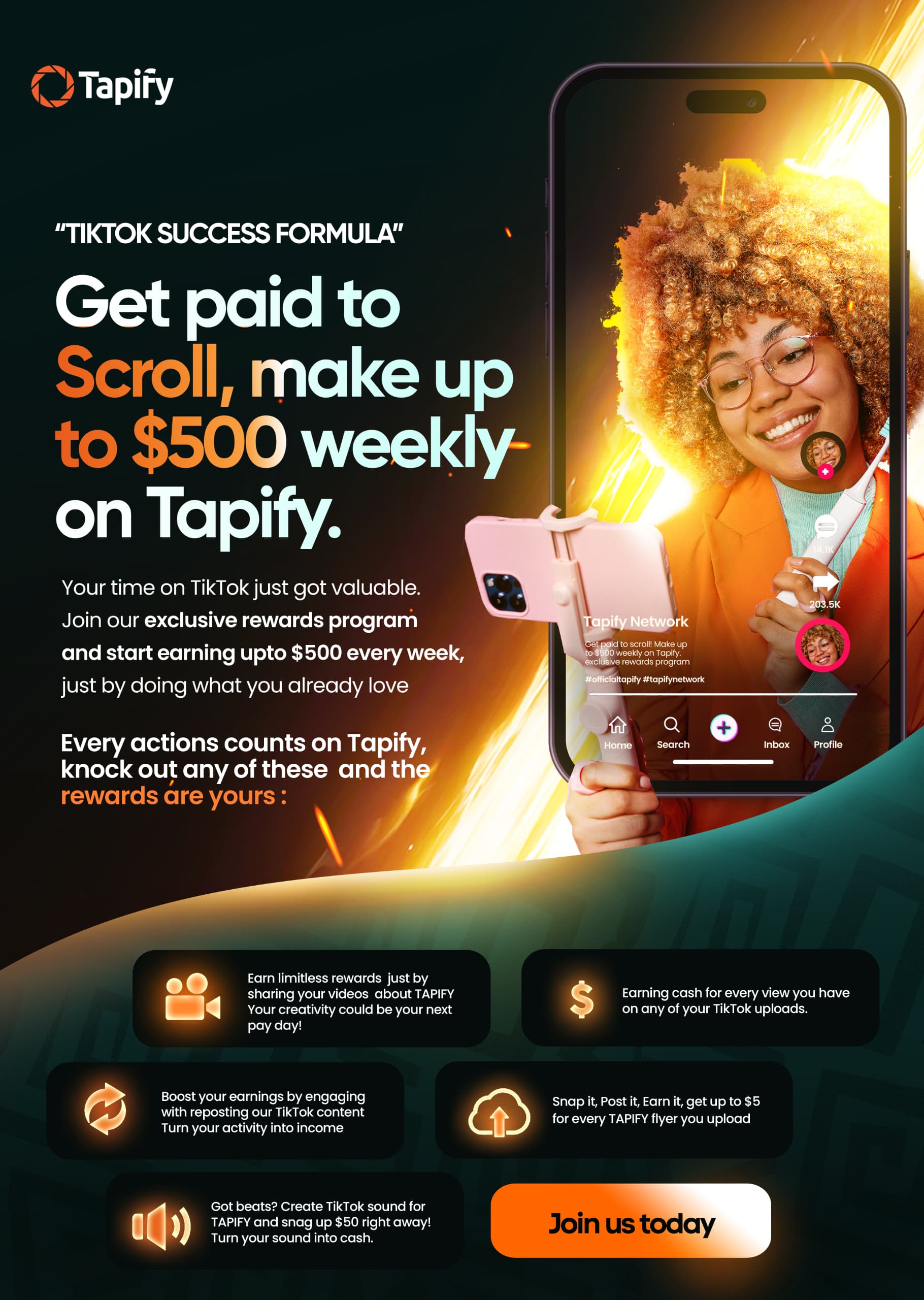 How to Monetize Your TikTok Following with Tapify